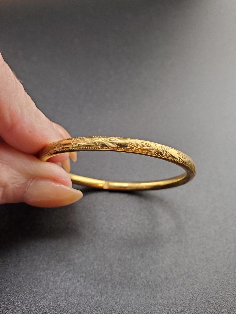 Victorian 12k Gold Filled Baby Bracelet